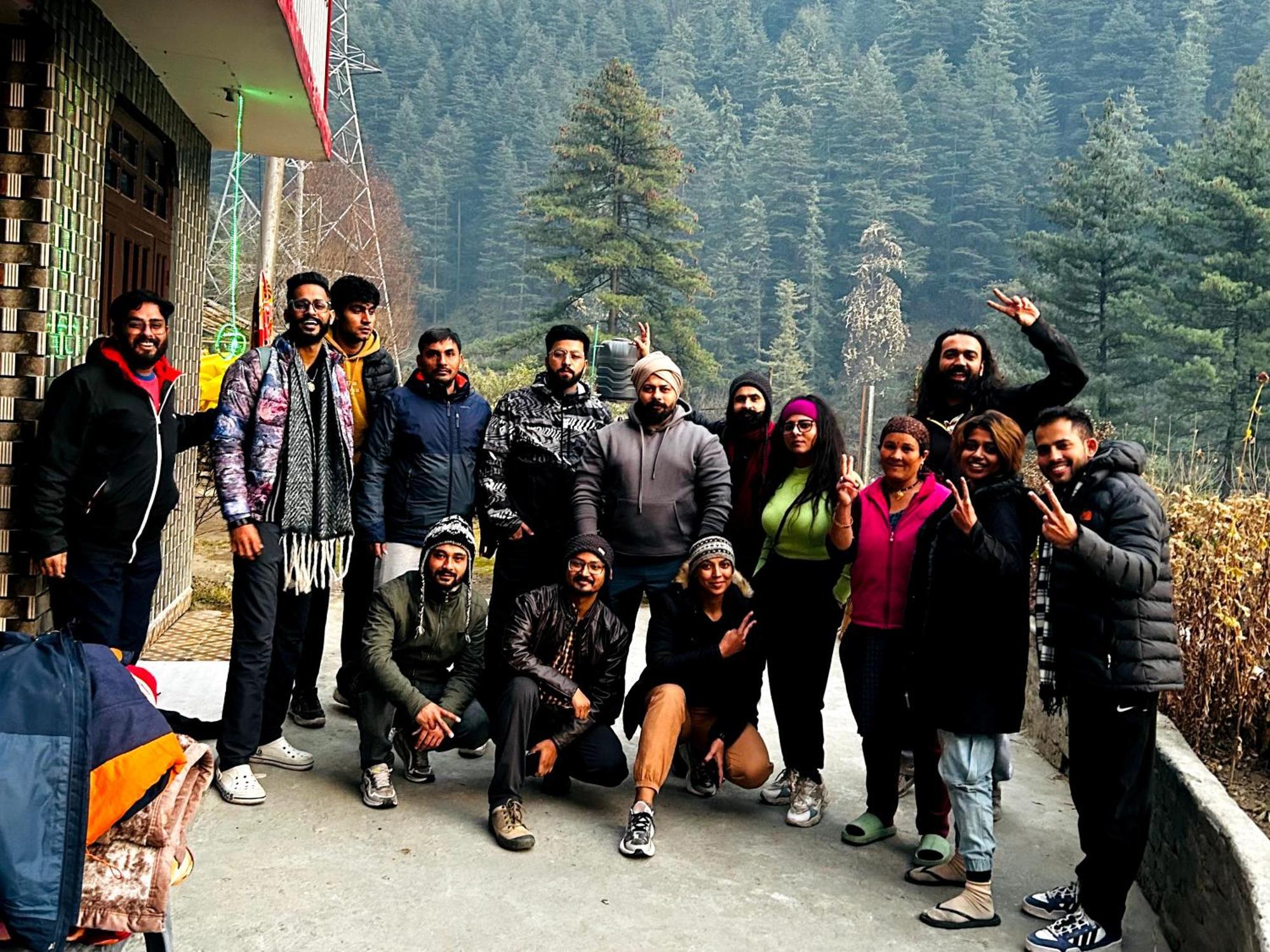 Snow View Guest House Kasol Exterior foto