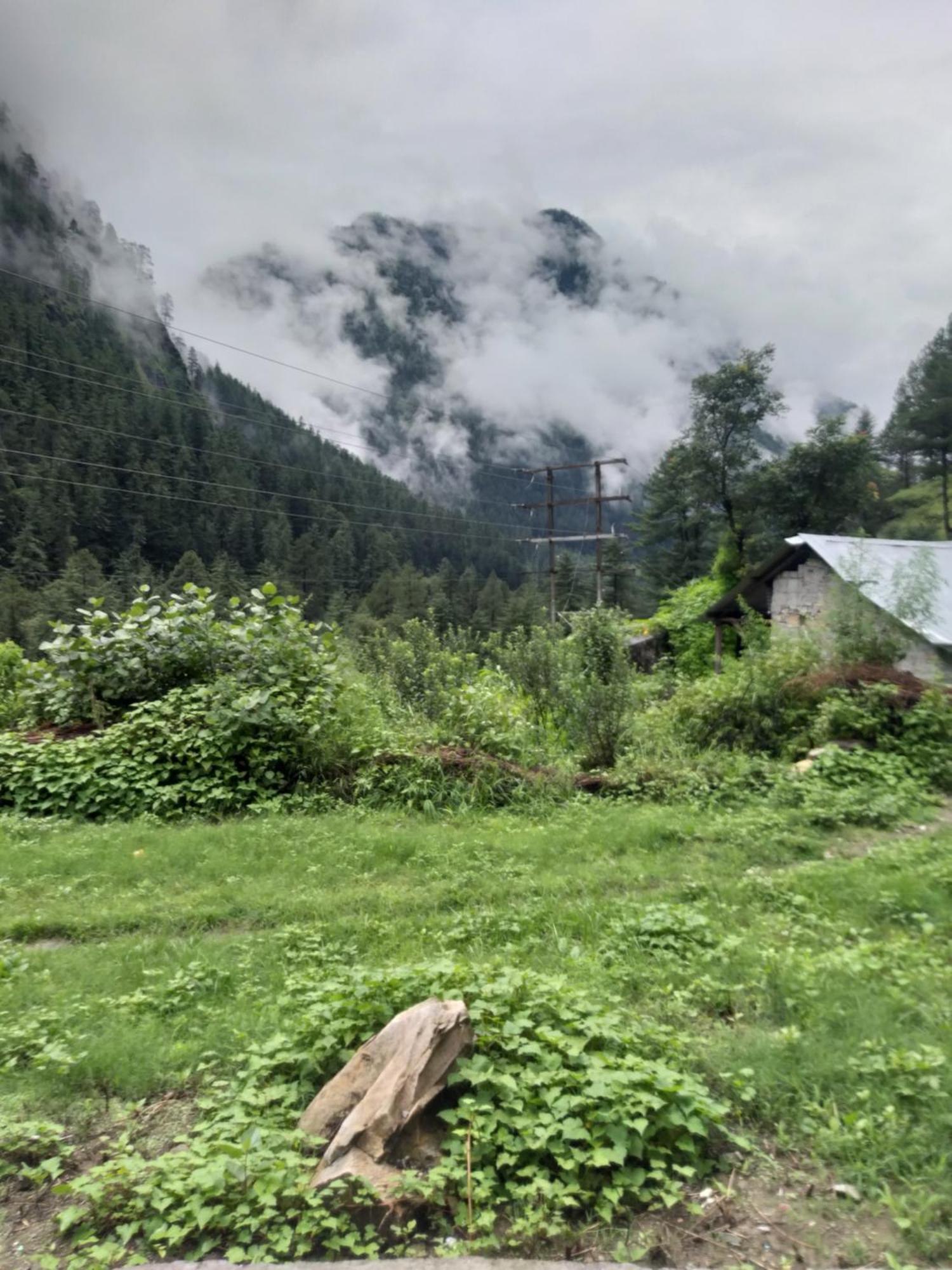 Snow View Guest House Kasol Exterior foto